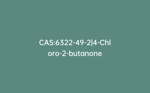 CAS:6322-49-2|4-Chloro-2-butanone