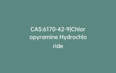 CAS:6170-42-9|Chloropyramine Hydrochloride
