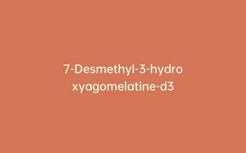 7-Desmethyl-3-hydroxyagomelatine-d3