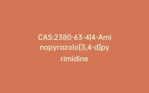 CAS:2380-63-4|4-Aminopyrazolo[3,4-d]pyrimidine