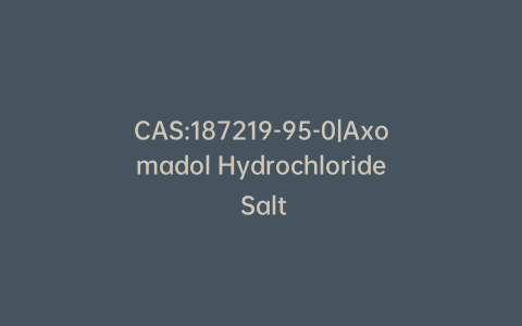 CAS:187219-95-0|Axomadol Hydrochloride Salt