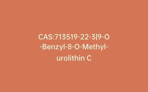 CAS:713519-22-3|9-O-Benzyl-8-O-Methyl-urolithin C