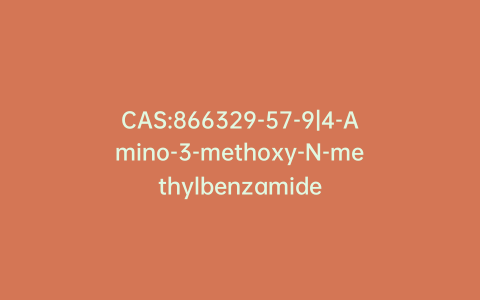 CAS:866329-57-9|4-Amino-3-methoxy-N-methylbenzamide