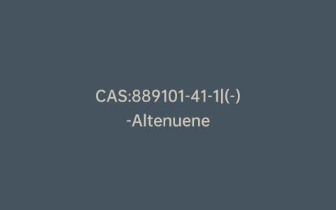 CAS:889101-41-1|(-)-Altenuene