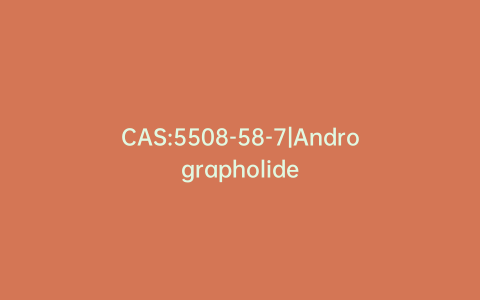 CAS:5508-58-7|Andrographolide