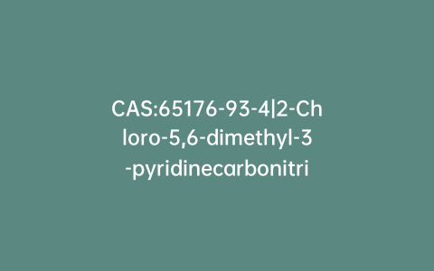 CAS:65176-93-4|2-Chloro-5,6-dimethyl-3-pyridinecarbonitrile