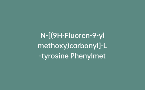 N-[(9H-Fluoren-9-ylmethoxy)carbonyl]-L-tyrosine Phenylmethyl Ester Bis(2-cyanoethyl) Phosphate
