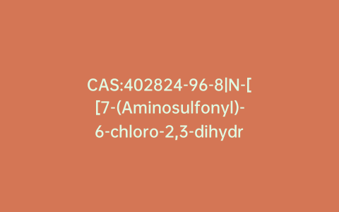 CAS:402824-96-8|N-[[7-(Aminosulfonyl)-6-chloro-2,3-dihydro-1,1-dioxo-4H-1,2,4-benzothiadiazin-4-yl]methyl]-6-chloro-3,4-dihydro-1,1-dioxo-2H-1,2,4-benzothiadiazine-7-sulfonamide