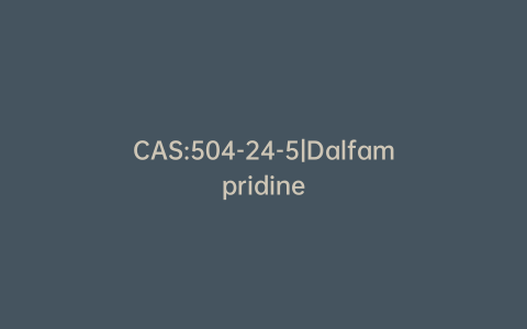 CAS:504-24-5|Dalfampridine