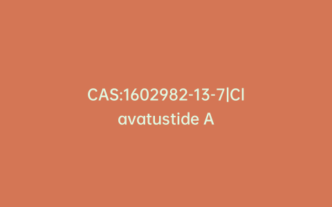 CAS:1602982-13-7|Clavatustide A
