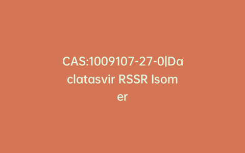 CAS:1009107-27-0|Daclatasvir RSSR Isomer