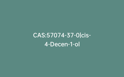 CAS:57074-37-0|cis-4-Decen-1-ol