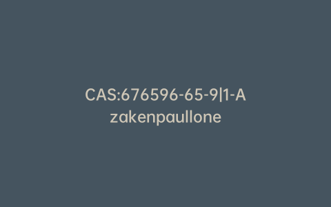 CAS:676596-65-9|1-Azakenpaullone