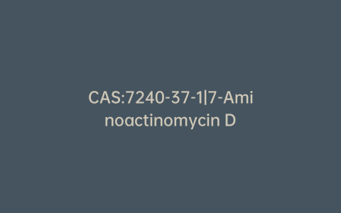 CAS:7240-37-1|7-Aminoactinomycin D