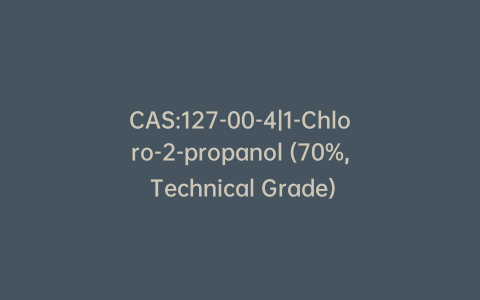 CAS:127-00-4|1-Chloro-2-propanol (70%, Technical Grade)