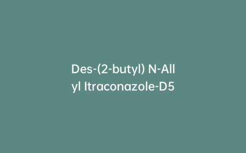 Des-(2-butyl) N-Allyl Itraconazole-D5