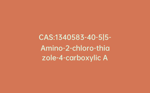 CAS:1340583-40-5|5-Amino-2-chloro-thiazole-4-carboxylic Acid Ethyl Ester