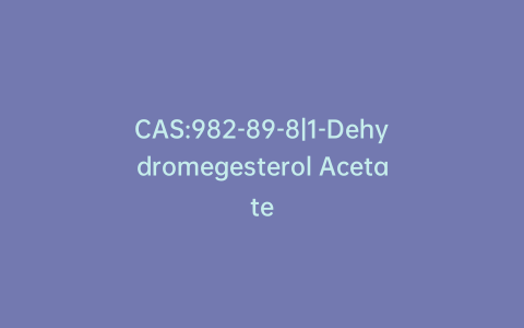 CAS:982-89-8|1-Dehydromegesterol Acetate