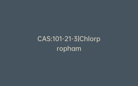 CAS:101-21-3|Chlorpropham