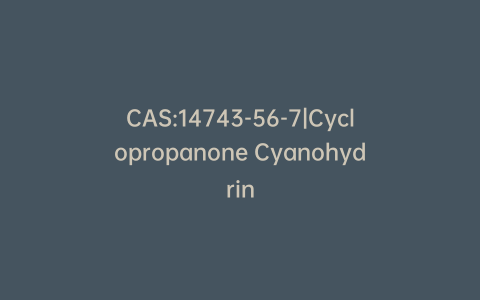 CAS:14743-56-7|Cyclopropanone Cyanohydrin