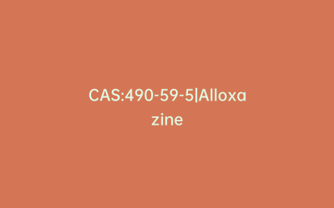 CAS:490-59-5|Alloxazine