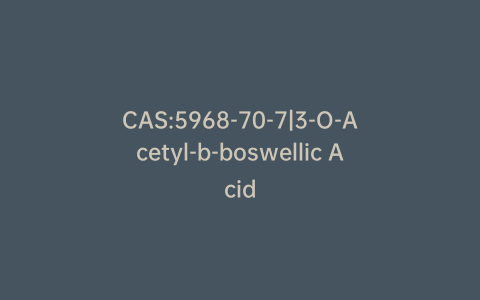 CAS:5968-70-7|3-O-Acetyl-b-boswellic Acid