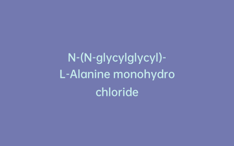 N-(N-glycylglycyl)-L-Alanine monohydrochloride