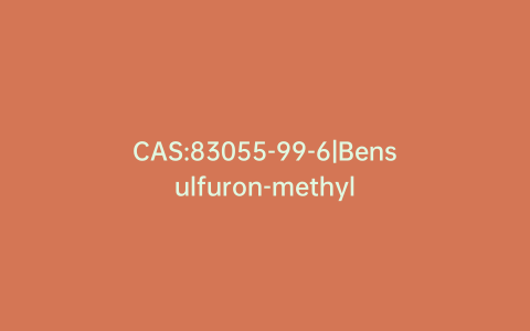 CAS:83055-99-6|Bensulfuron-methyl