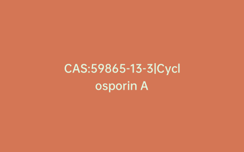 CAS:59865-13-3|Cyclosporin A