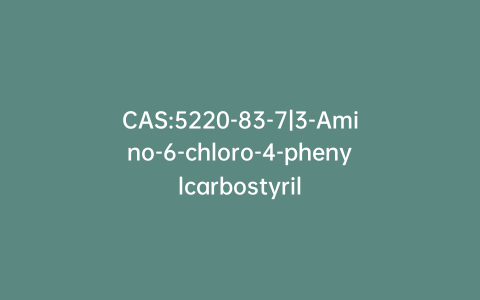 CAS:5220-83-7|3-Amino-6-chloro-4-phenylcarbostyril