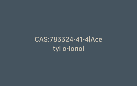 CAS:783324-41-4|Acetyl a-Ionol
