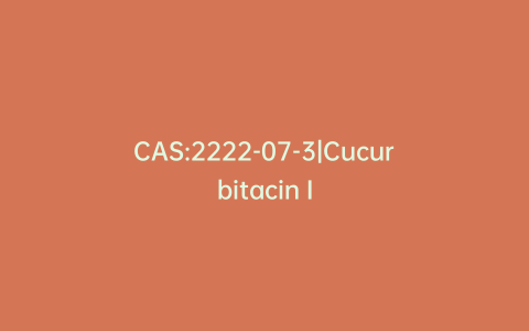 CAS:2222-07-3|Cucurbitacin I