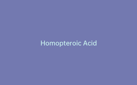 Homopteroic Acid