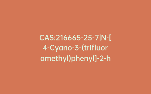 CAS:216665-25-7|N-[4-Cyano-3-(trifluoromethyl)phenyl]-2-hydroxy-3-iodo-2-methylpropanamide