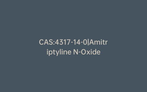 CAS:4317-14-0|Amitriptyline N-Oxide