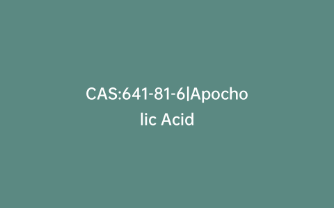 CAS:641-81-6|Apocholic Acid