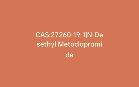CAS:27260-19-1|N-Desethyl Metoclopramide