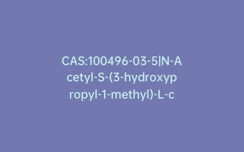CAS:100496-03-5|N-Acetyl-S-(3-hydroxypropyl-1-methyl)-L-cysteine