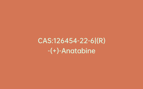 CAS:126454-22-6|(R)-(+)-Anatabine