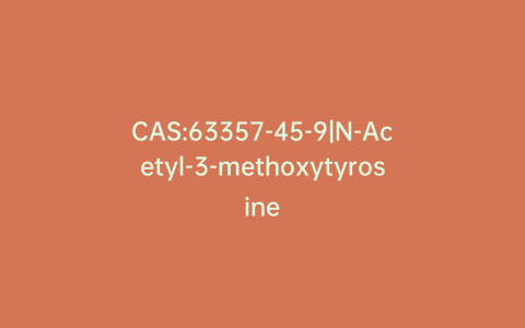 CAS:63357-45-9|N-Acetyl-3-methoxytyrosine