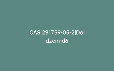 CAS:291759-05-2|Daidzein-d6