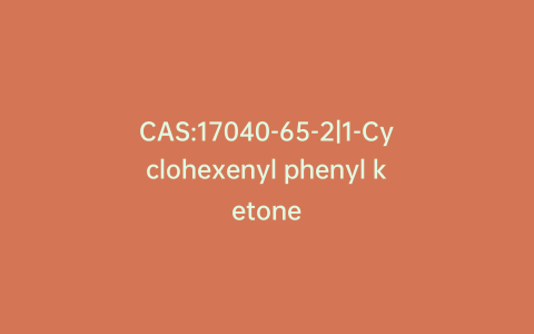 CAS:17040-65-2|1-Cyclohexenyl phenyl ketone