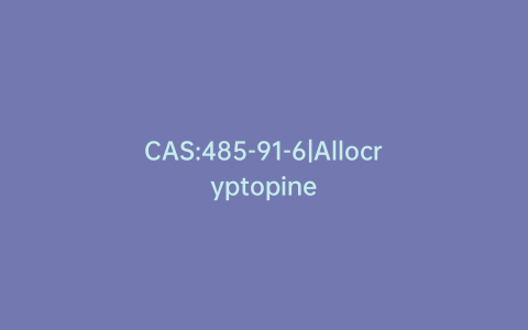CAS:485-91-6|Allocryptopine