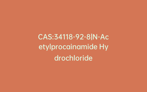 CAS:34118-92-8|N-Acetylprocainamide Hydrochloride