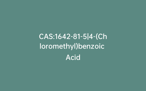 CAS:1642-81-5|4-(Chloromethyl)benzoic Acid