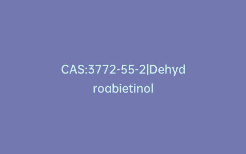 CAS:3772-55-2|Dehydroabietinol