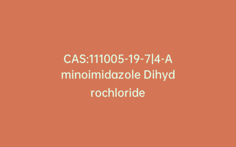 CAS:111005-19-7|4-Aminoimidazole Dihydrochloride