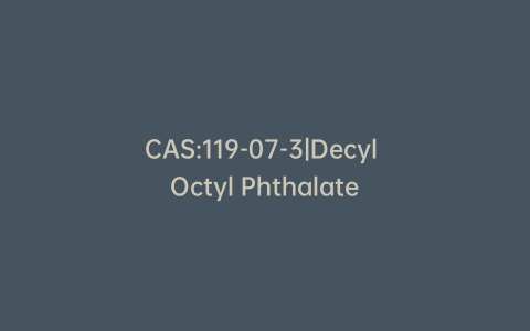 CAS:119-07-3|Decyl Octyl Phthalate