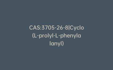 CAS:3705-26-8|Cyclo(L-prolyl-L-phenylalanyl)