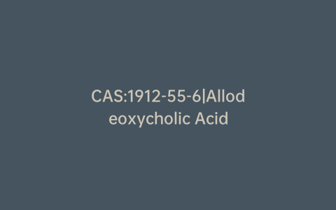 CAS:1912-55-6|Allodeoxycholic Acid